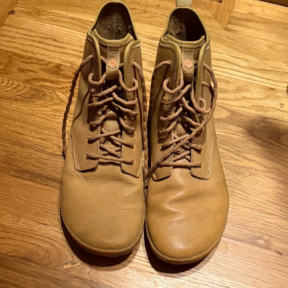 Vivo Barefoot Men's Brown Lace-Up Boots